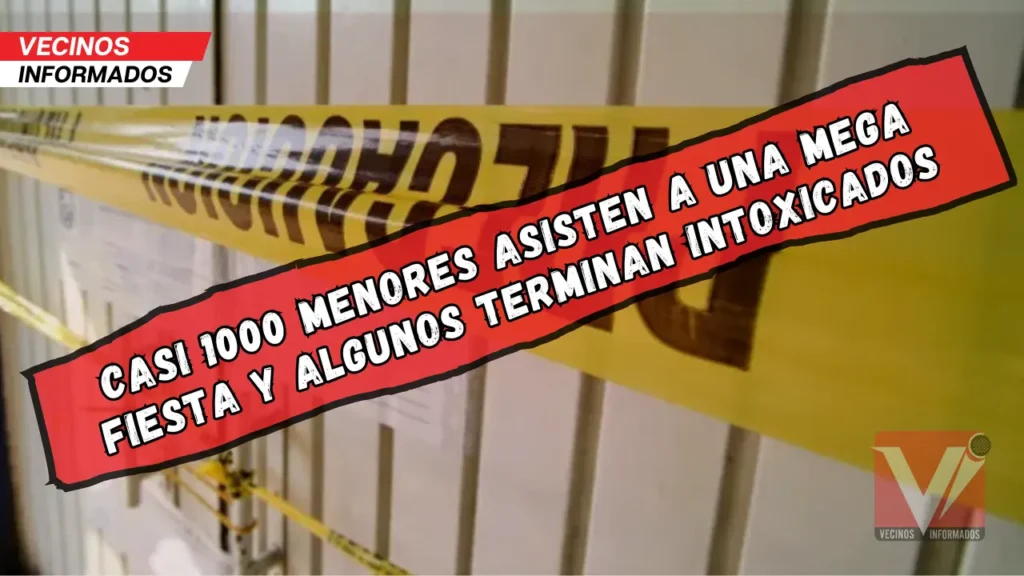 "Sexolandiafest": Clausuran fiesta clandestina con 800 menores en CDMX; hallan alcohol, ataúdes como hieleras y condones