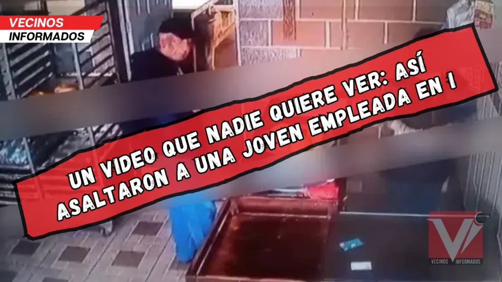 Noticias de Ixtapaluca: Captan asalto a una joven empleada de panadería en video que circula en redes