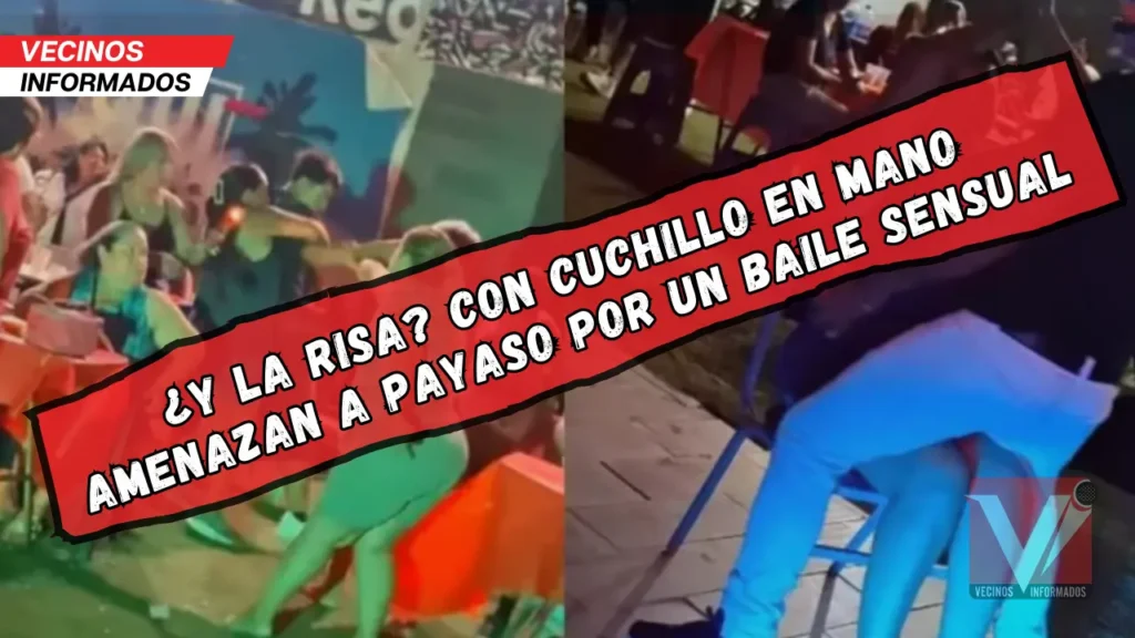 Payaso en Nuevo León sufre intento de apuñalamiento durante show de despedida de soltera