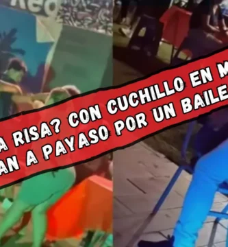 Payaso en Nuevo León sufre intento de apuñalamiento durante show de despedida de soltera