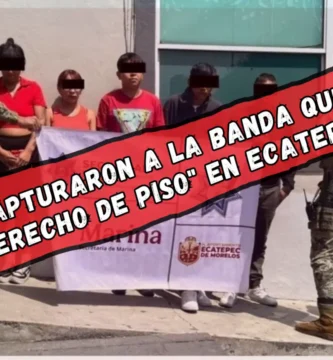 Noticias de Ecatepec: Detienen a cinco presuntos extorsionadores en colonia Tulpetlac