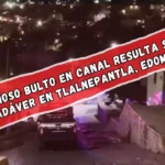 "Hallan cadáver en canal de desagüe en Tlalnepantla; permanece sin identificar"