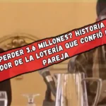 ¿Cómo perder 3.6 millones? Historia de un ganador de la lotería que confió en su pareja