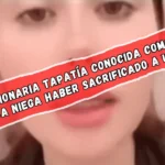 Lady Satánica se deslinda de sacrificio animal y dice que fue una mentira por miedo