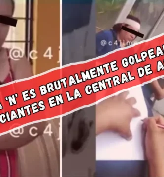 Fabiola es golpeada por comerciantes en la Central de Abastos de Iztapalapa; la atacan desde hace 20 años