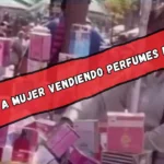 Captan a mujer vendiendo perfumes robados