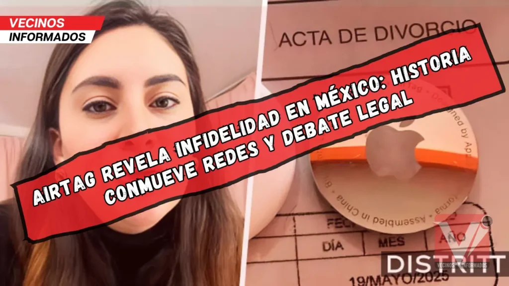 AirTag revela infidelidad en México: historia conmueve redes y debate legal