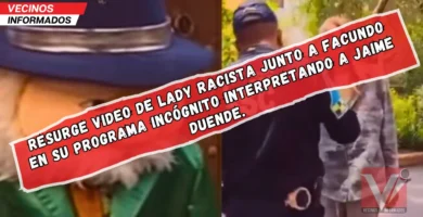Resurge video de Lady Racista junto a Facundo en su programa Incógnito interpretando a Jaime Duende.