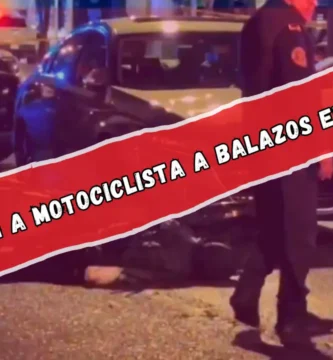 Desviven a motociclista a balazos en la GAM
