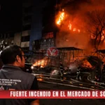 Sofocan incendio en inmediaciones del Mercado de Sonora; reportan pérdida total en bodegas