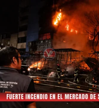 Sofocan incendio en inmediaciones del Mercado de Sonora; reportan pérdida total en bodegas