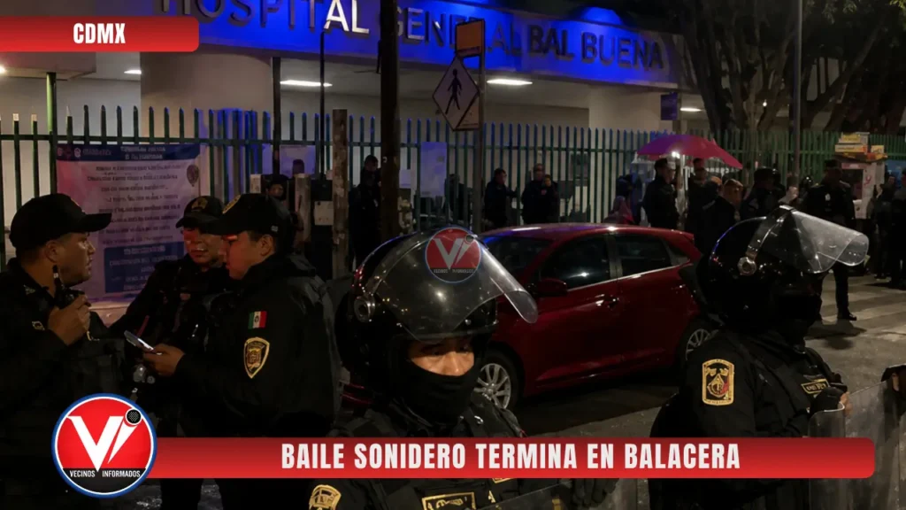 Balacera en baile sonidero deja al menos 11 heridos en CDMX