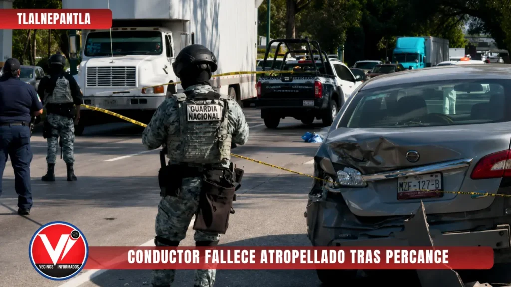 Video: Conductor fallece atropellado tras percance vial en la Avenida Jesús Reyes Heroles, en Tlalnepantla
