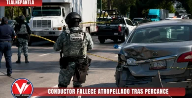 Video: Conductor fallece atropellado tras percance vial en la Avenida Jesús Reyes Heroles, en Tlalnepantla